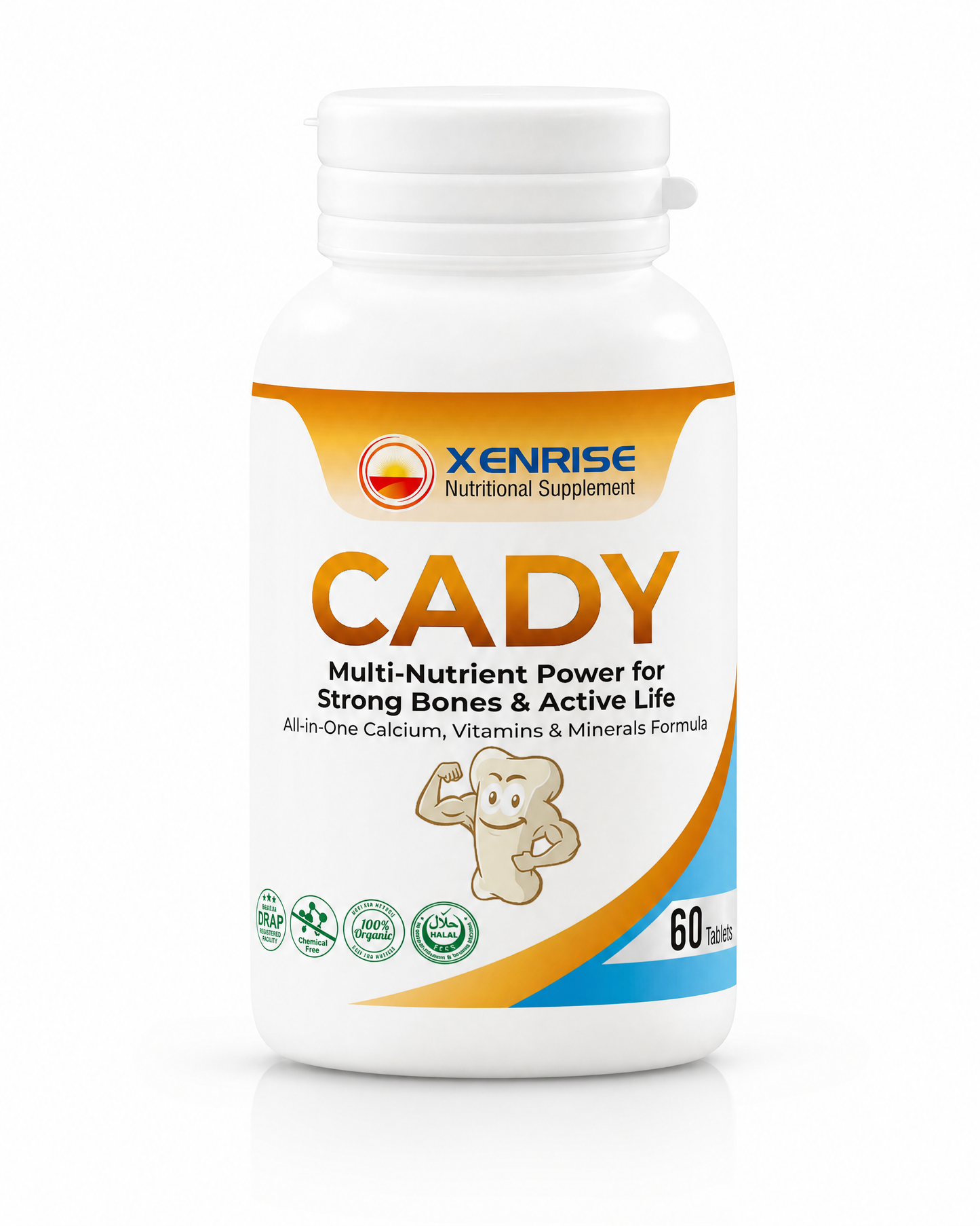 CADY Tablets | Multi-Nutrient Power for Strong Bones & Active Life | XENRISE Pharma, Pakistan