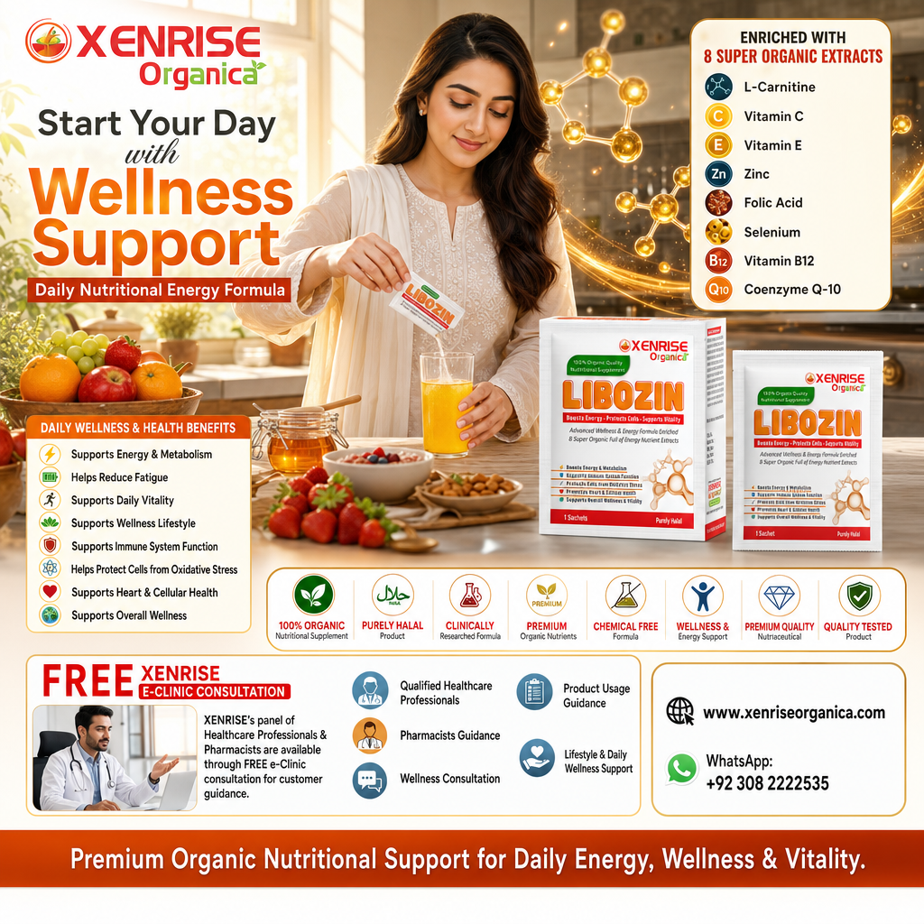LIBOZIN – Advanced Wellness & Energy Formula Sachets | XENRISE Organica