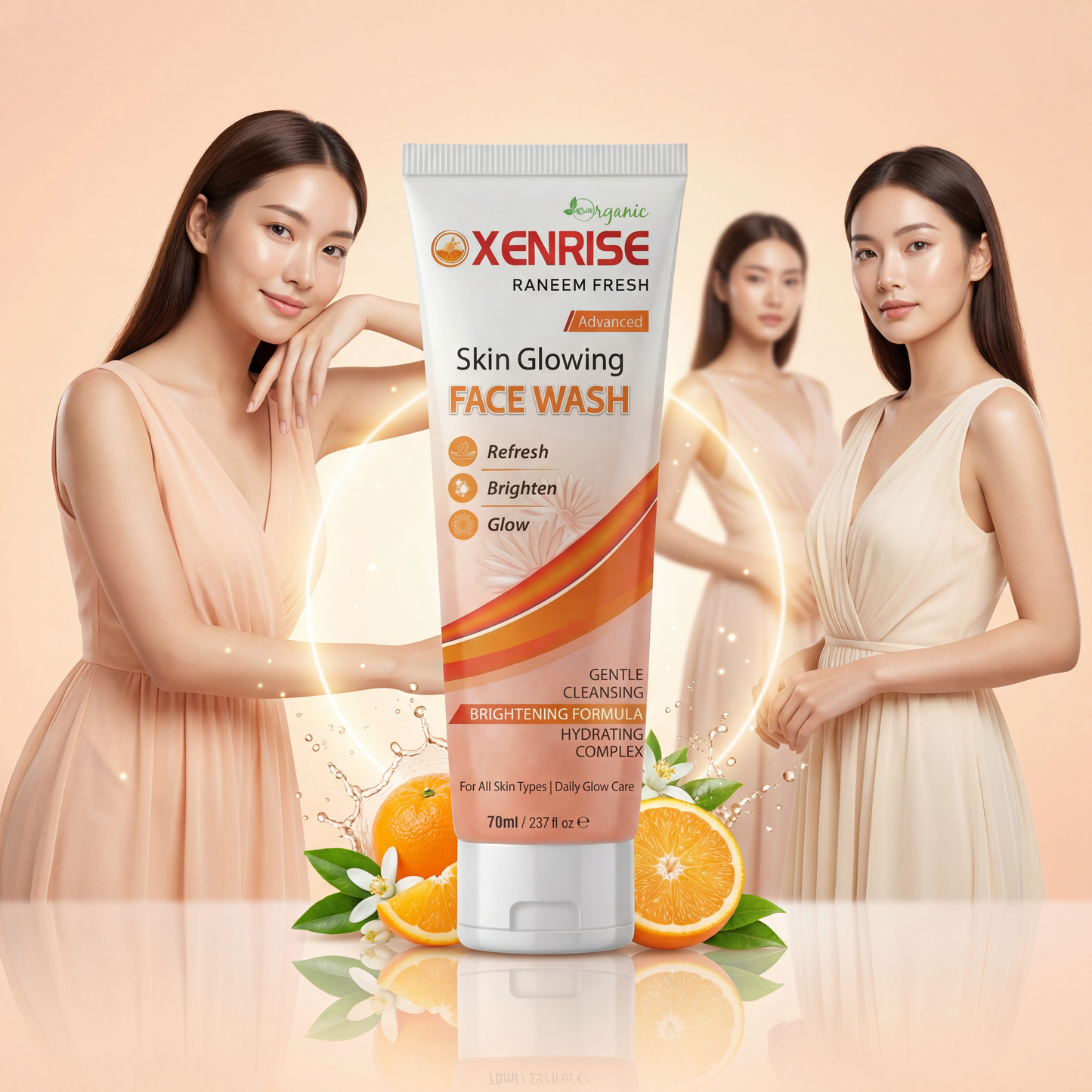 XENRISE RANEEM FRESH – Advanced Skin Glowing Face Wash | XENRISE Organica