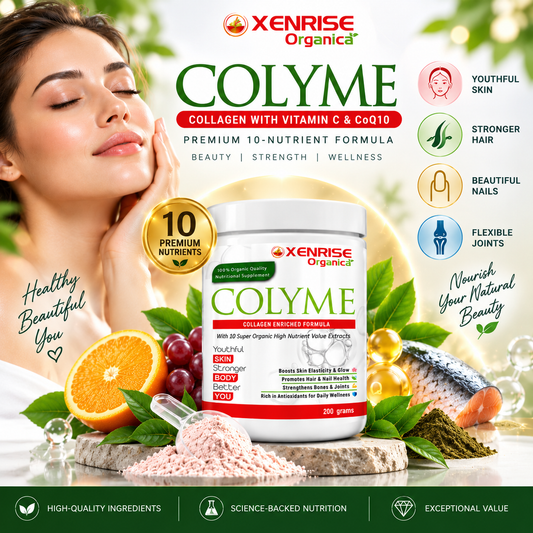 COLYME Collagen with Vitamin C & CoQ10 | 10-Nutrient Formula