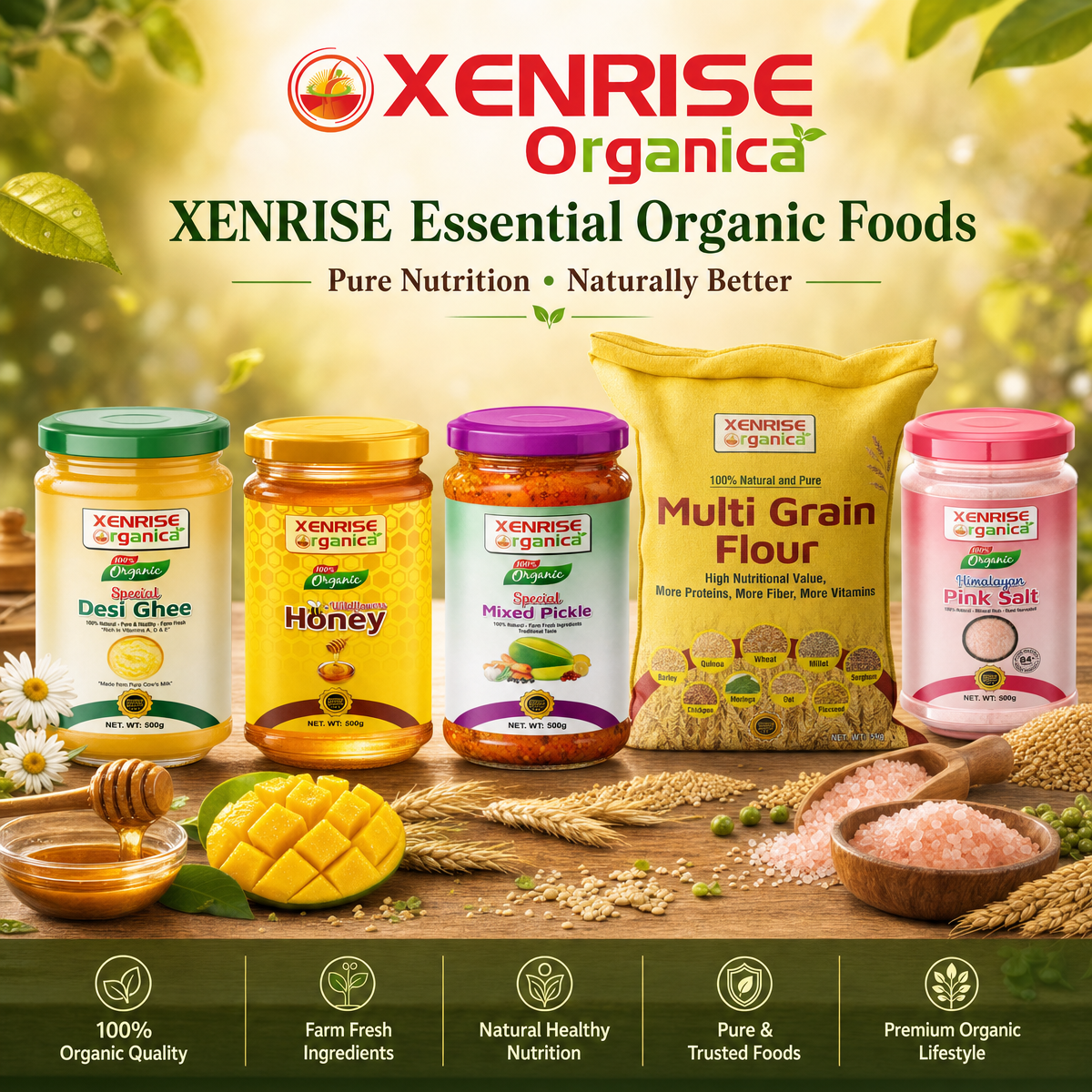 XENRISE Organica Essential Foods