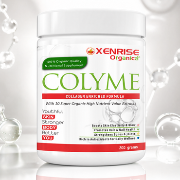 COLYME – Collagen Enriched Formula | XENRISE Organica | Youthful Skin & Stronger Body Naturally