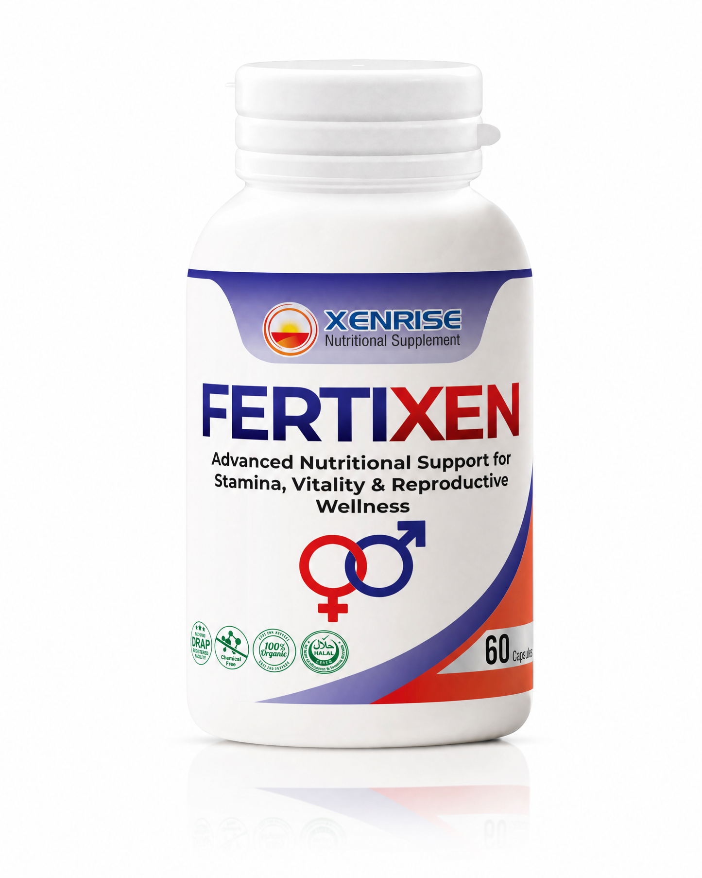 FERTIXEN Capsules | Advanced Nutritional Support for Stamina, Vitality & Reproductive Wellness | XENRISE Pharma, Pakistan
