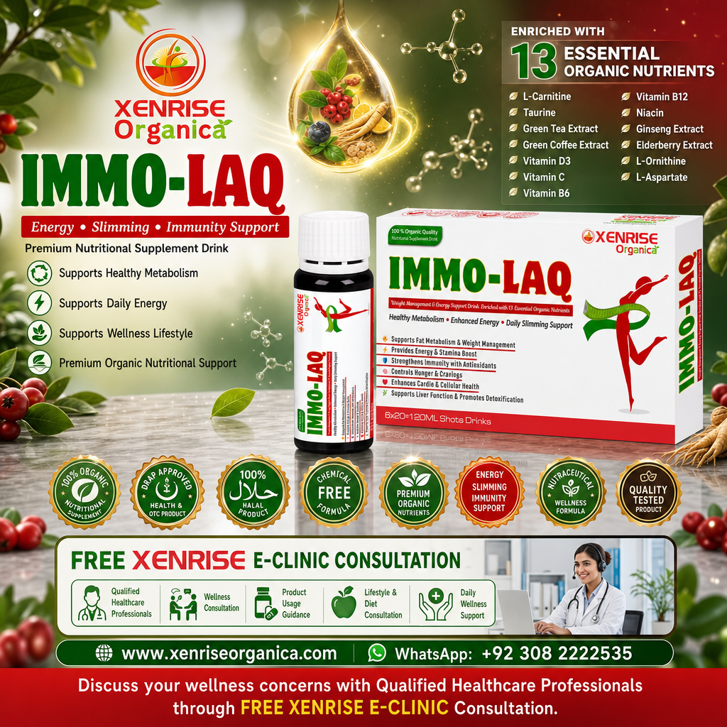 IMMO-LAQ – Weight Management & Energy Support Drink | XENRISE Organica