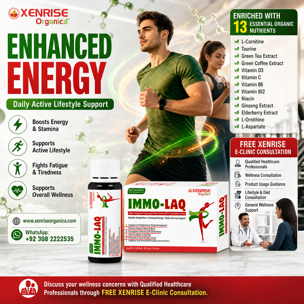 IMMO-LAQ – Weight Management & Energy Support Drink | XENRISE Organica