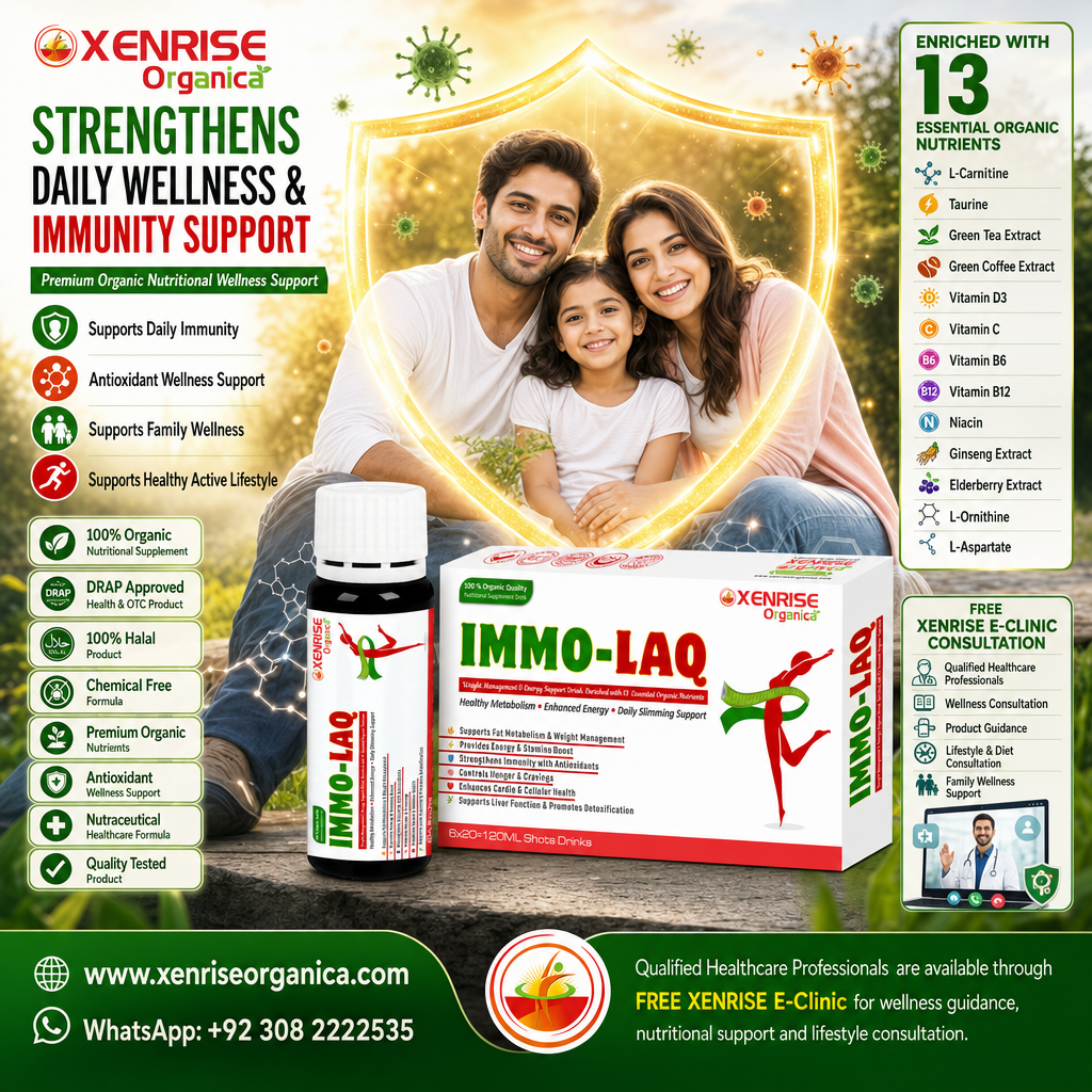 IMMO-LAQ – Weight Management & Energy Support Drink | XENRISE Organica