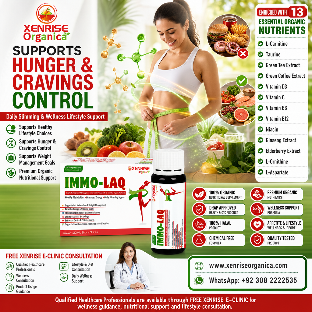 IMMO-LAQ – Weight Management & Energy Support Drink | XENRISE Organica