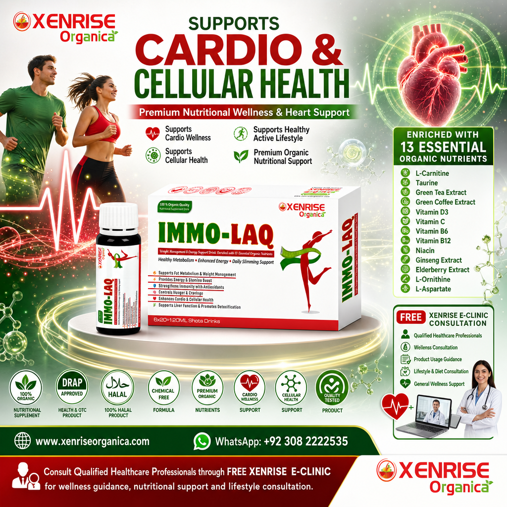 IMMO-LAQ – Weight Management & Energy Support Drink | XENRISE Organica