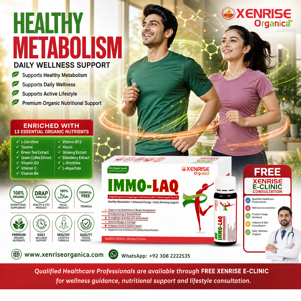 IMMO-LAQ – Weight Management & Energy Support Drink | XENRISE Organica