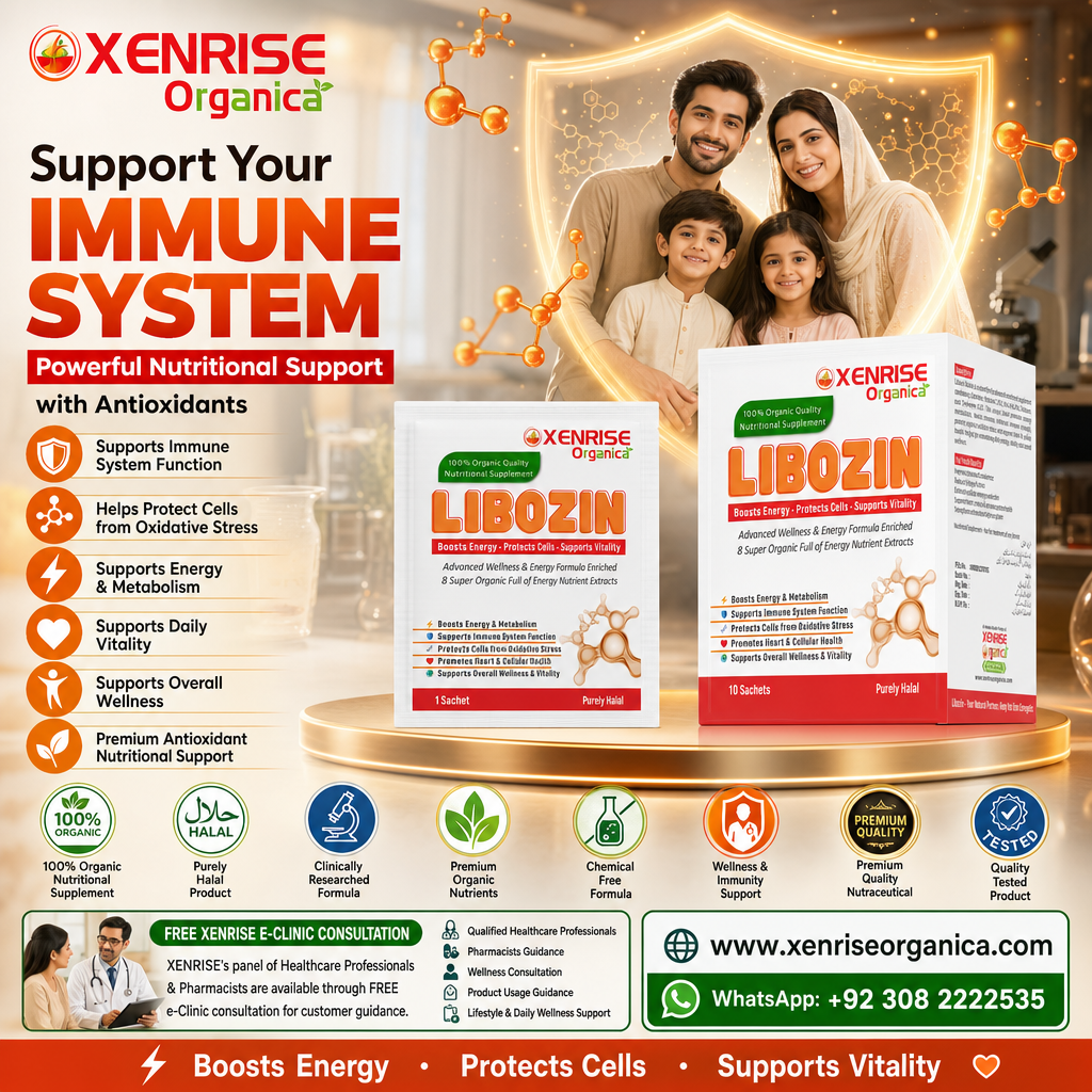 LIBOZIN – Advanced Wellness & Energy Formula Sachets | XENRISE Organica