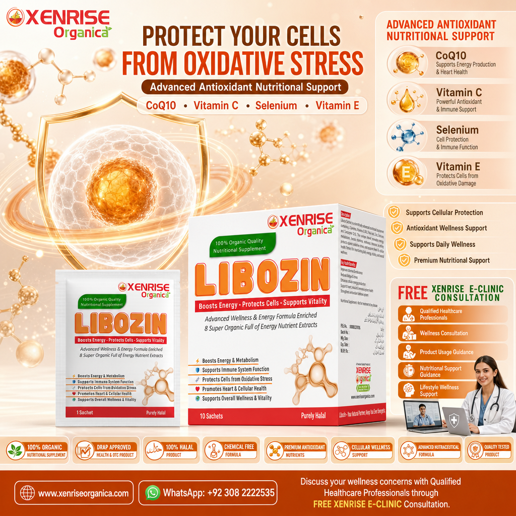 LIBOZIN – Advanced Wellness & Energy Formula Sachets | XENRISE Organica