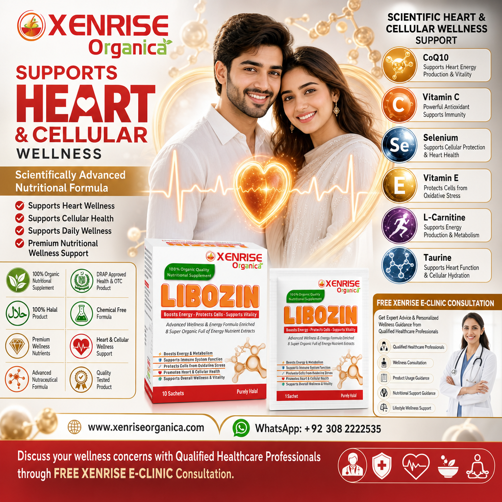 LIBOZIN – Advanced Wellness & Energy Formula Sachets | XENRISE Organica