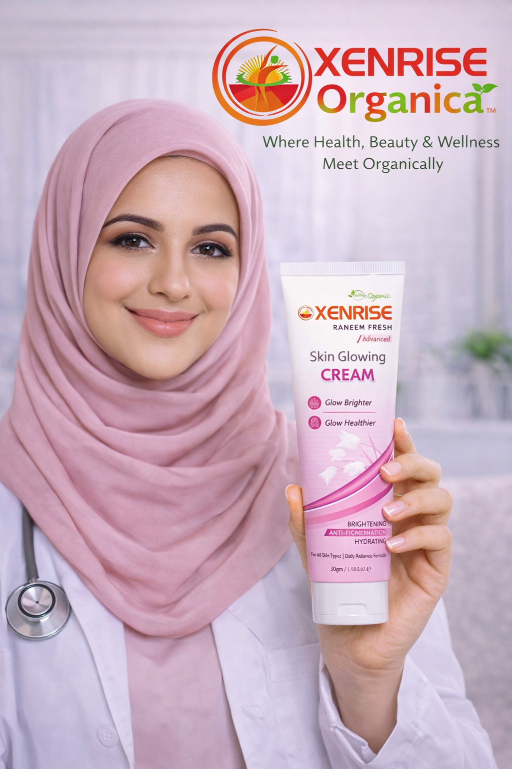 XENRISE RANEEM FRESH – Advanced Skin Glowing Cream | XENRISE Organica