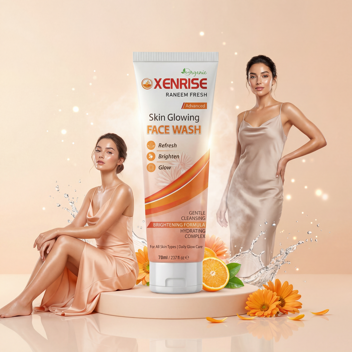 XENRISE RANEEM FRESH – Advanced Skin Glowing Face Wash | XENRISE Organica