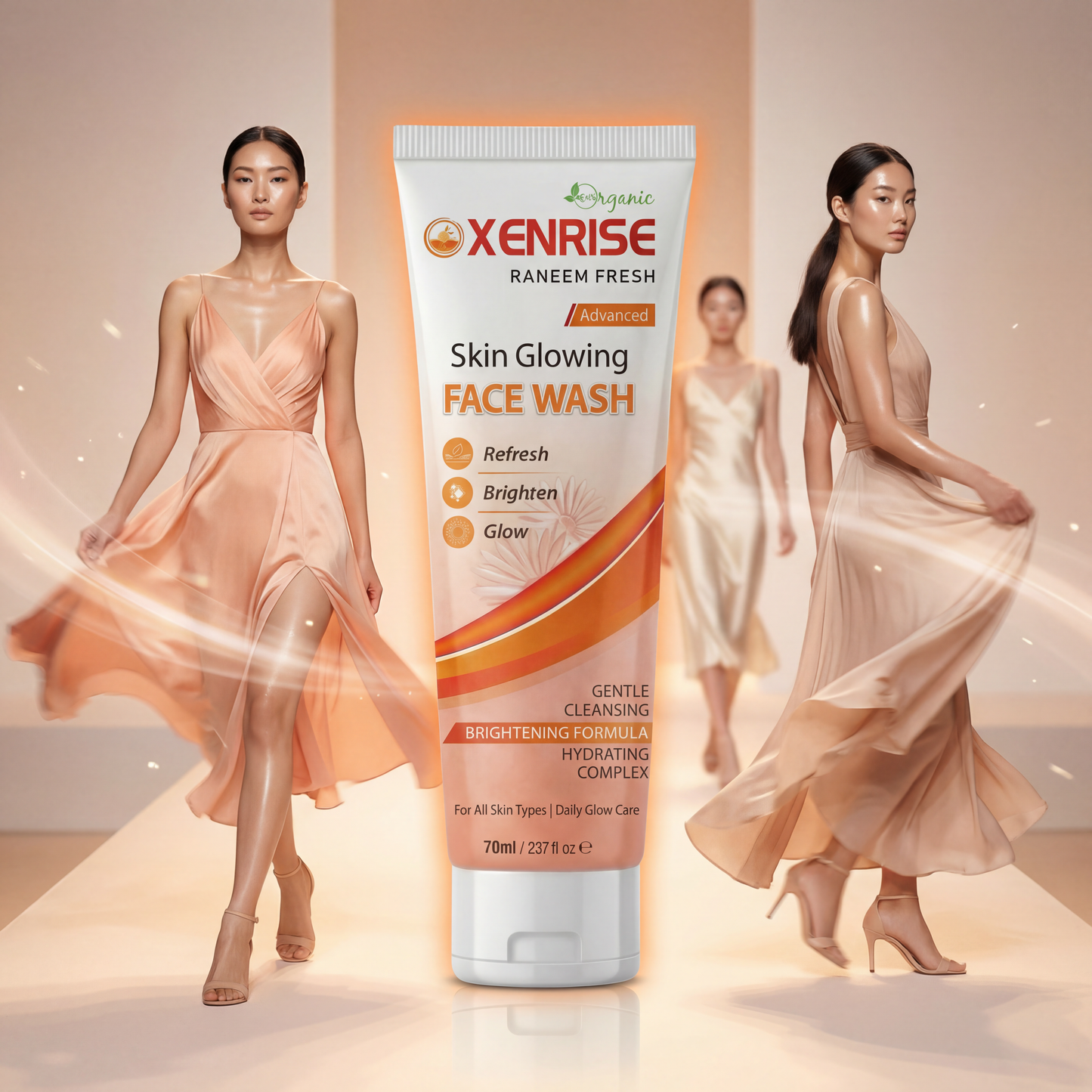 XENRISE RANEEM FRESH – Advanced Skin Glowing Face Wash | XENRISE Organica