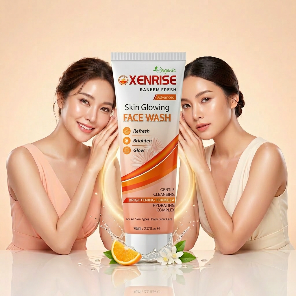 XENRISE RANEEM FRESH – Advanced Skin Glowing Face Wash | XENRISE Organica