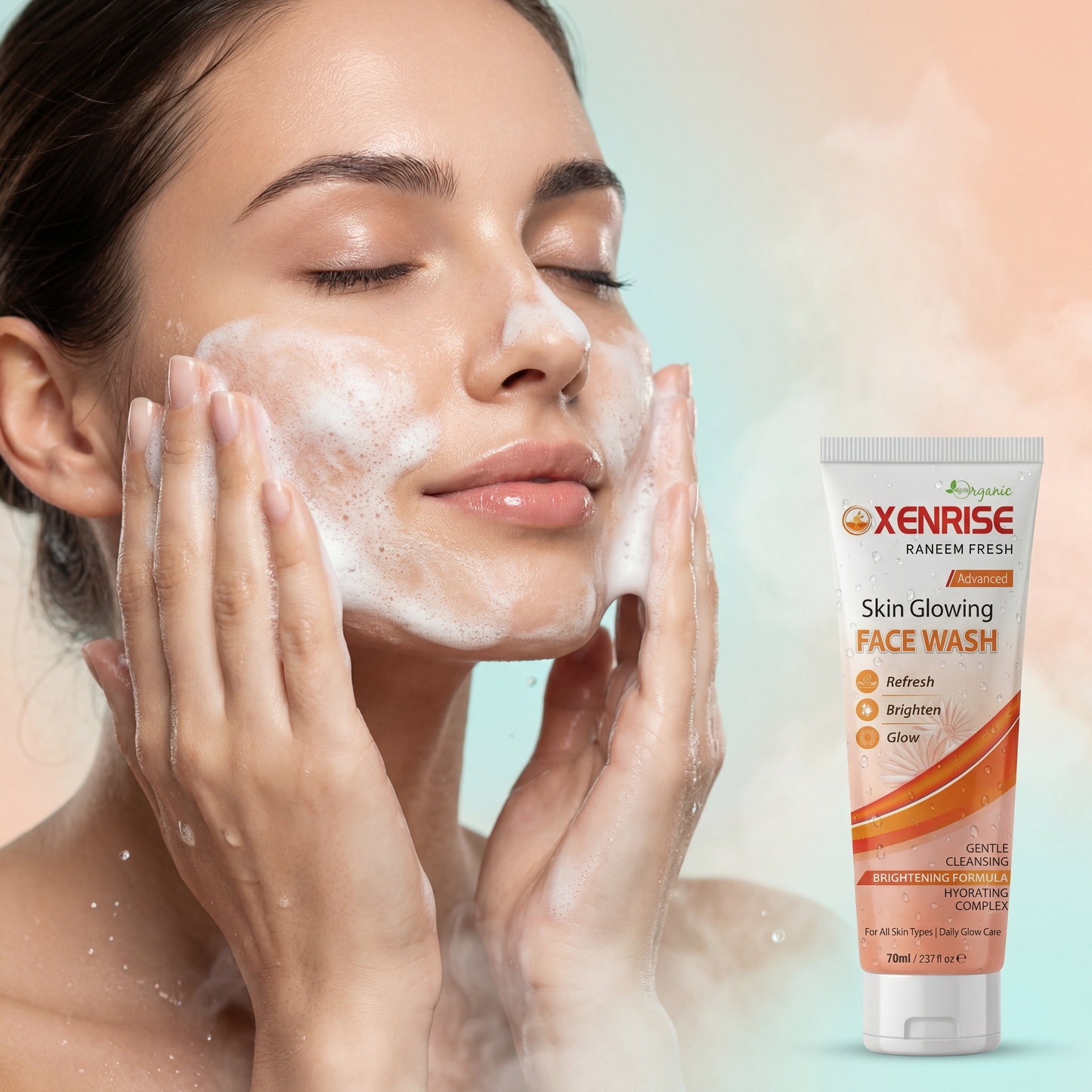 XENRISE RANEEM FRESH – Advanced Skin Glowing Face Wash | XENRISE Organica