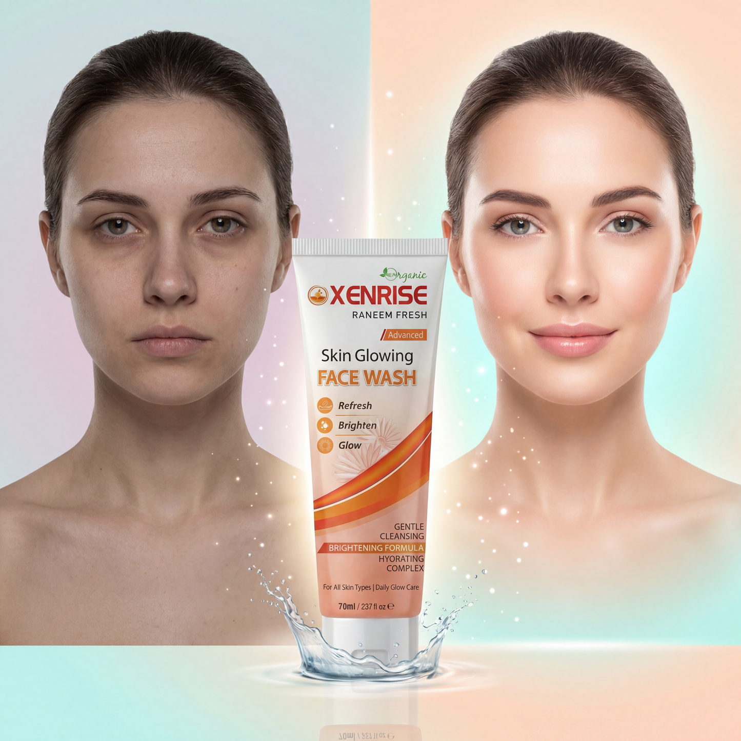XENRISE RANEEM FRESH – Advanced Skin Glowing Face Wash | XENRISE Organica