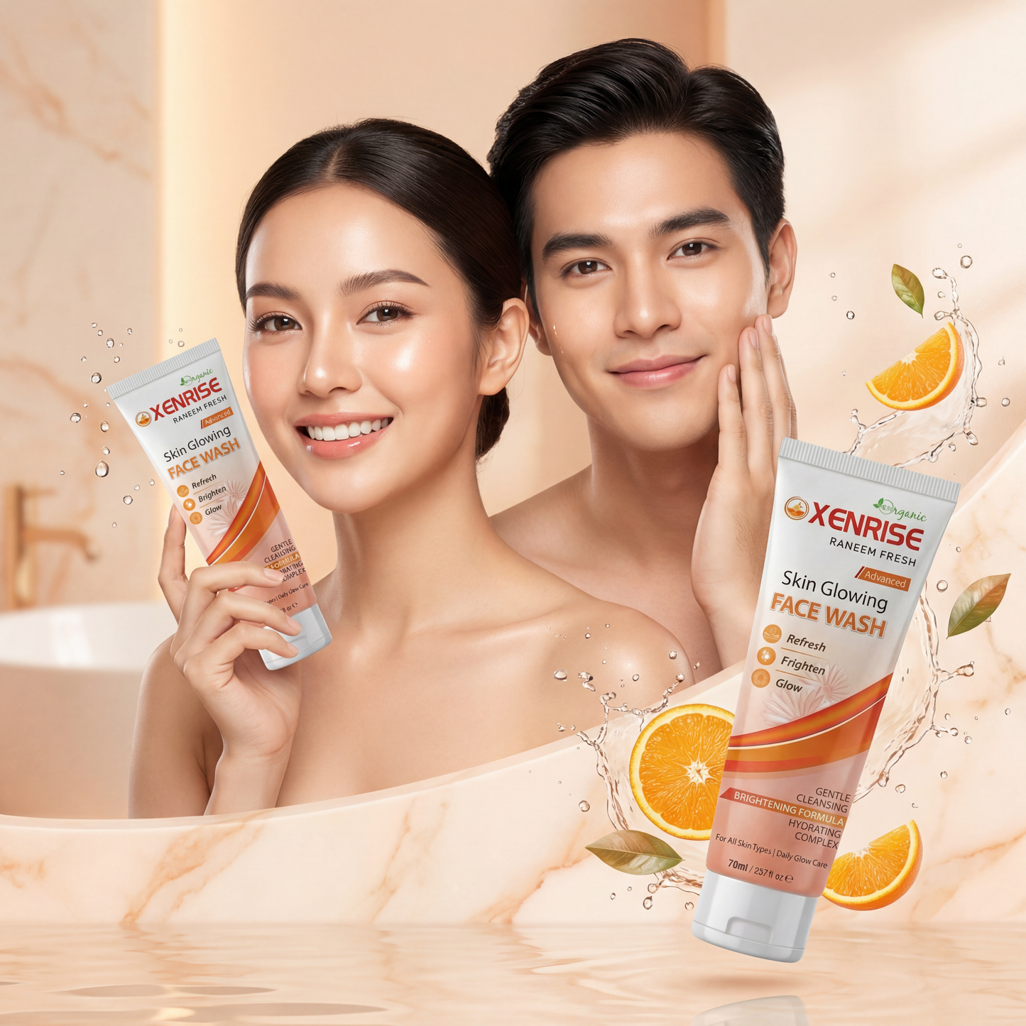 XENRISE RANEEM FRESH – Advanced Skin Glowing Face Wash | XENRISE Organica