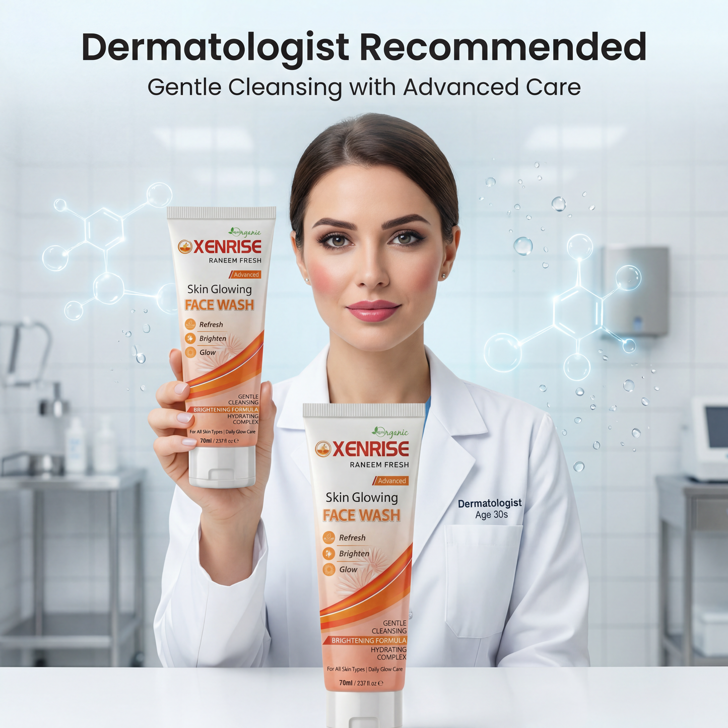 XENRISE RANEEM FRESH – Advanced Skin Glowing Face Wash | XENRISE Organica