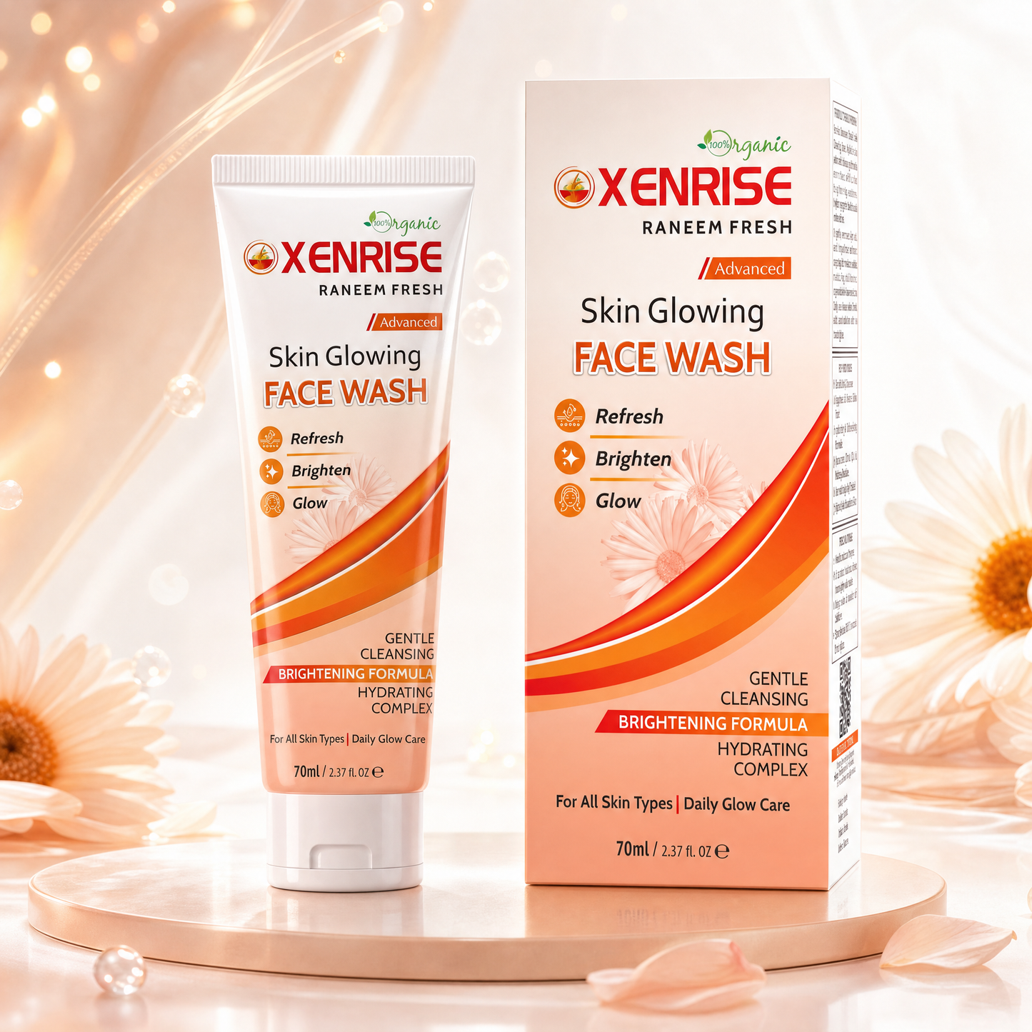 XENRISE RANEEM FRESH – Advanced Skin Glowing Face Wash | XENRISE Organica