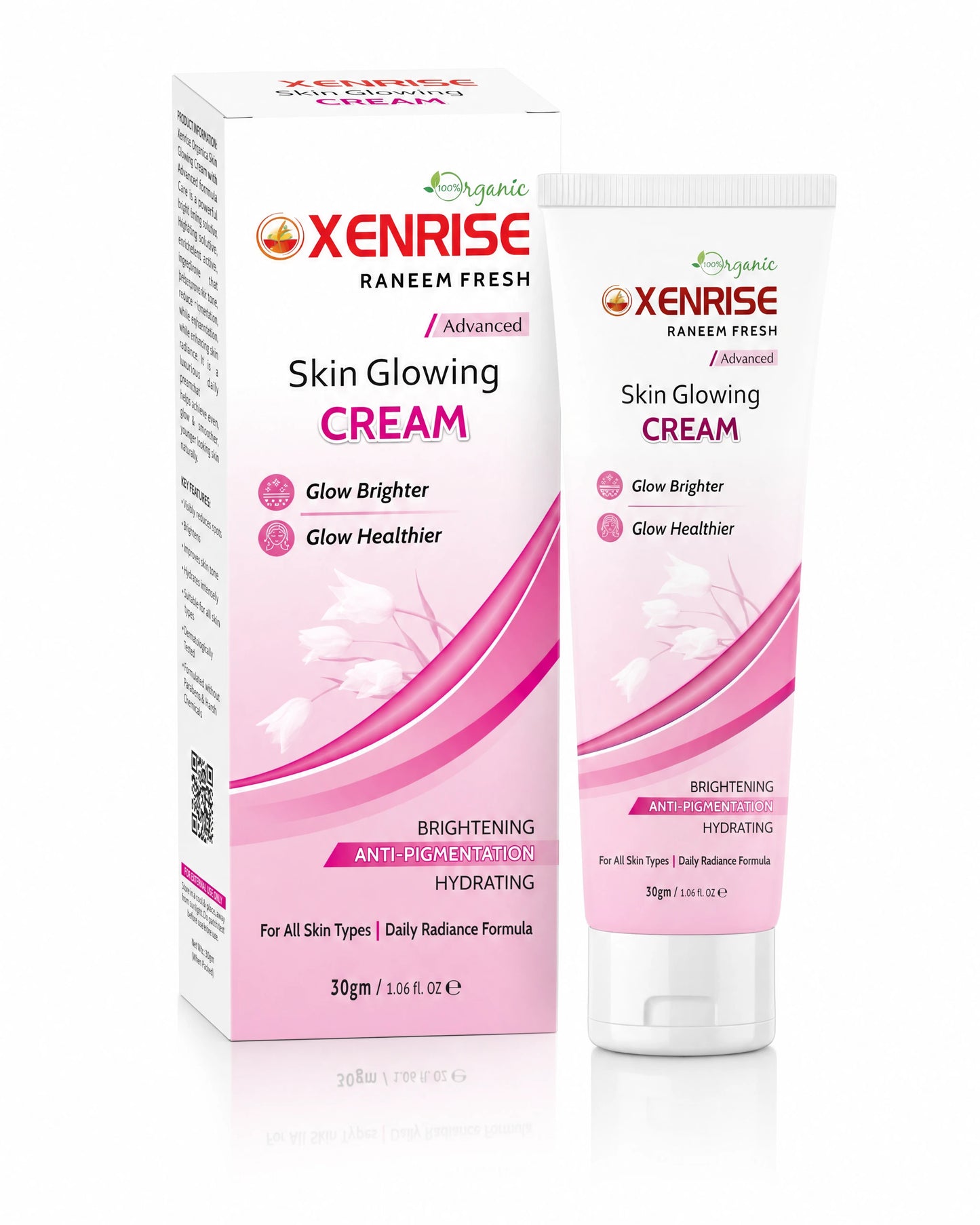 XENRISE RANEEM FRESH – Advanced Skin Glowing Cream | XENRISE Organica